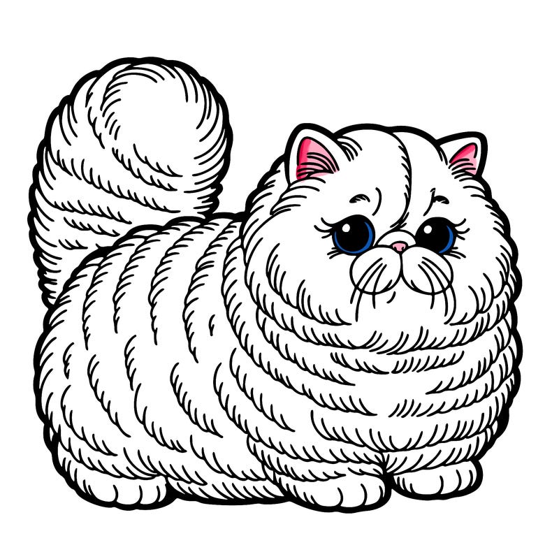 persian fat cat