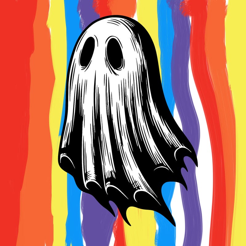 realistic creepy ghost