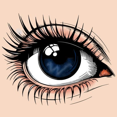 realistic eye
