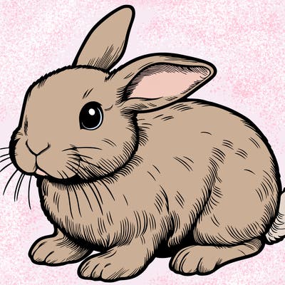realistic bunny