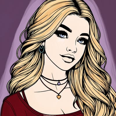 detailed realistic girl