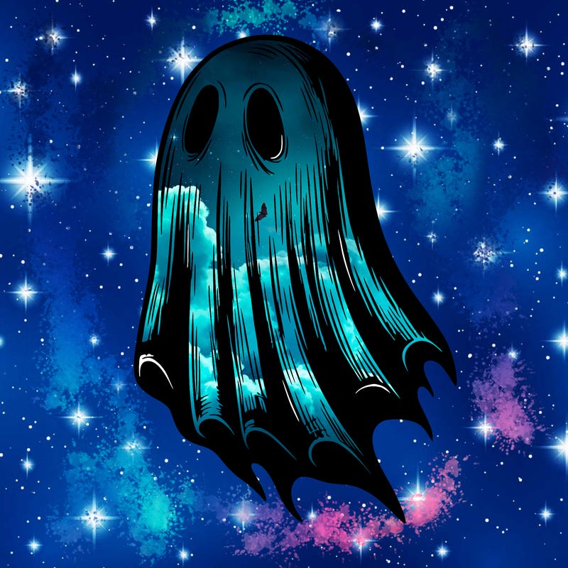 realistic creepy ghost