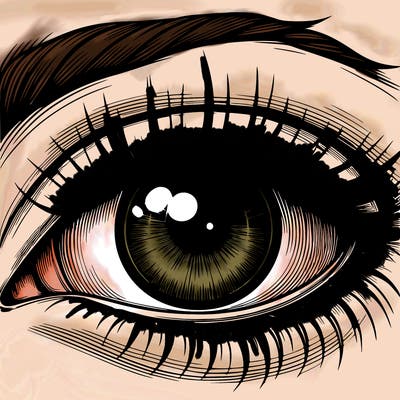 realistic eye