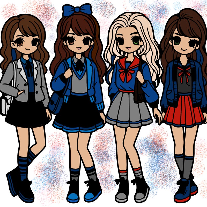 preppy girls
