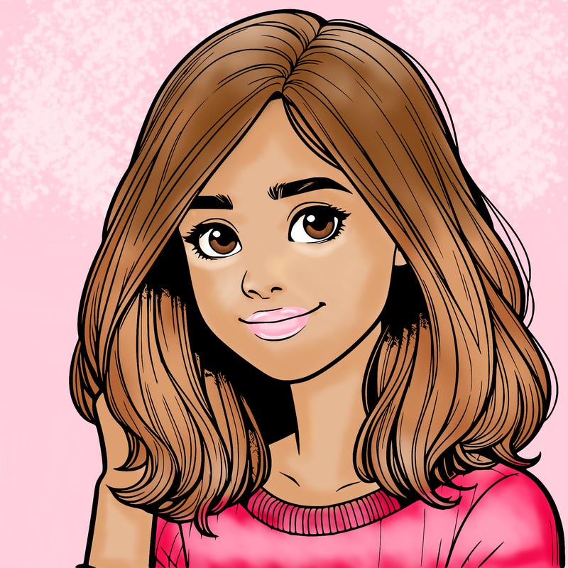 realistic teenage girl