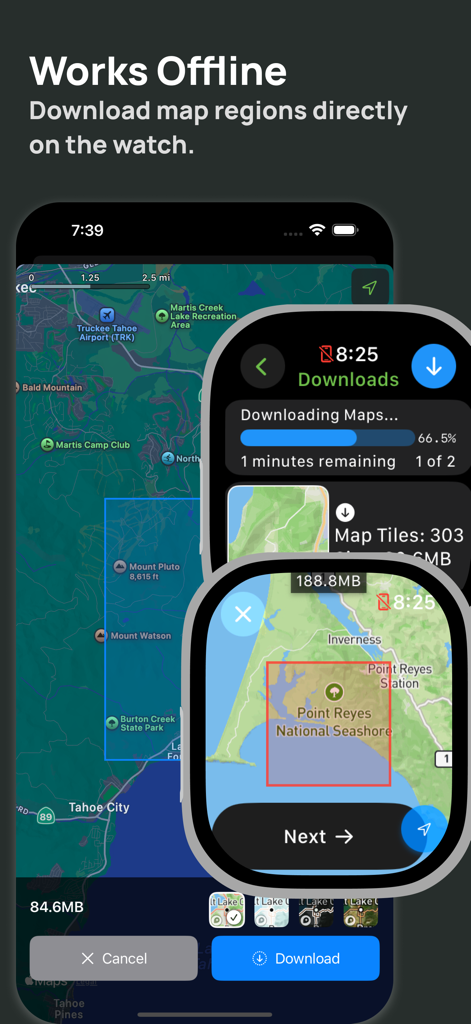 Mappa - Watch Maps - Health & Fitness App | MWM