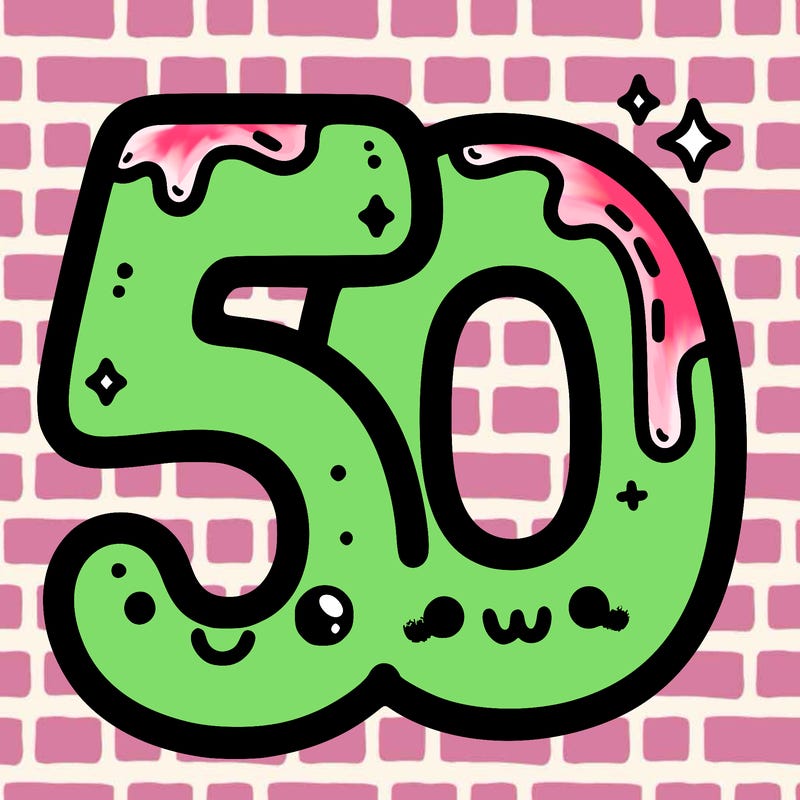 cute “50”
