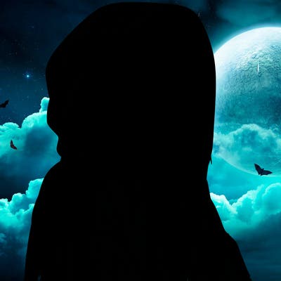 a realistic girl in a hoodie