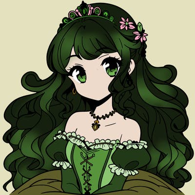 princess anime style