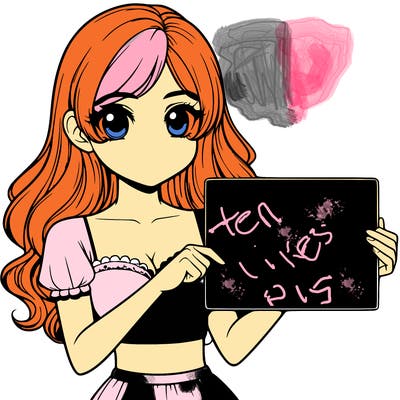 realistic pretty girl holding blank sign