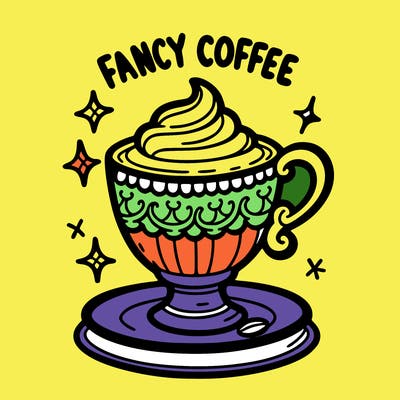 fancy coffee
