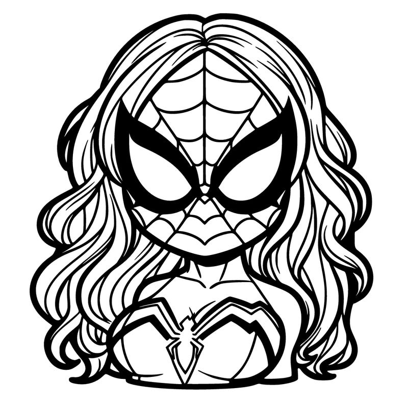 spider gwen from the marvel comics