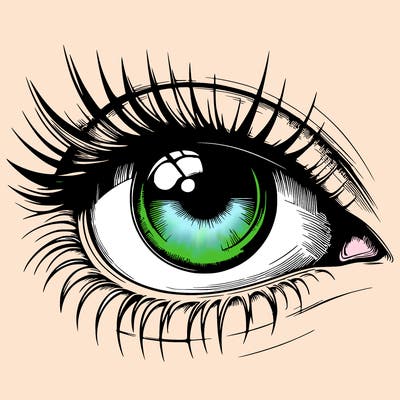 realistic eye