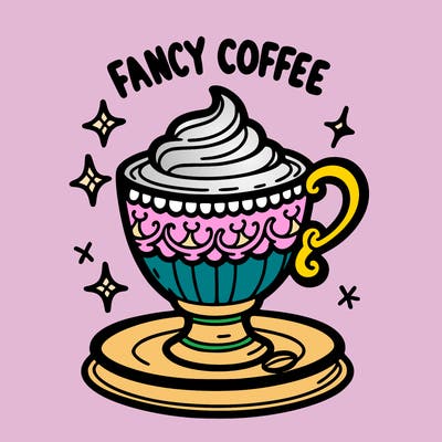 fancy coffee