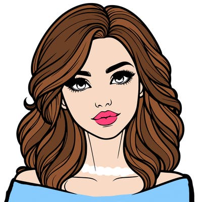 realistic beautiful woman