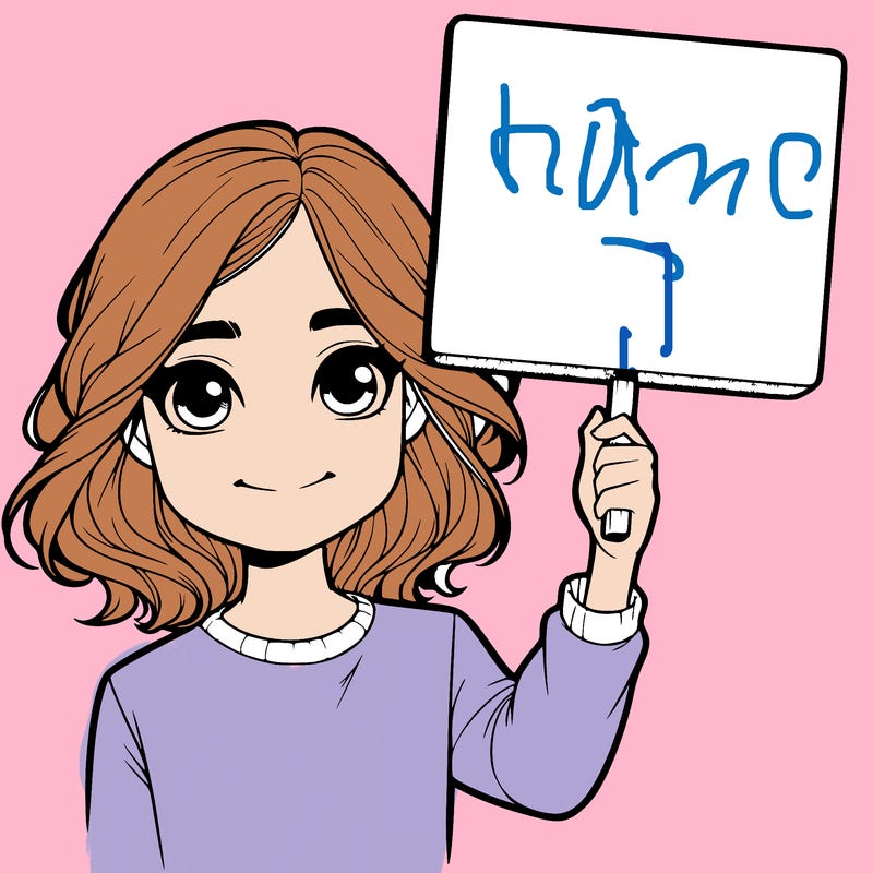 realistic girl holding up a sign