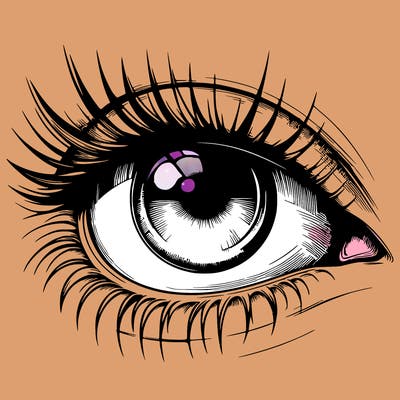 realistic eye