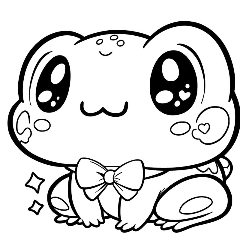 cute anime froggy