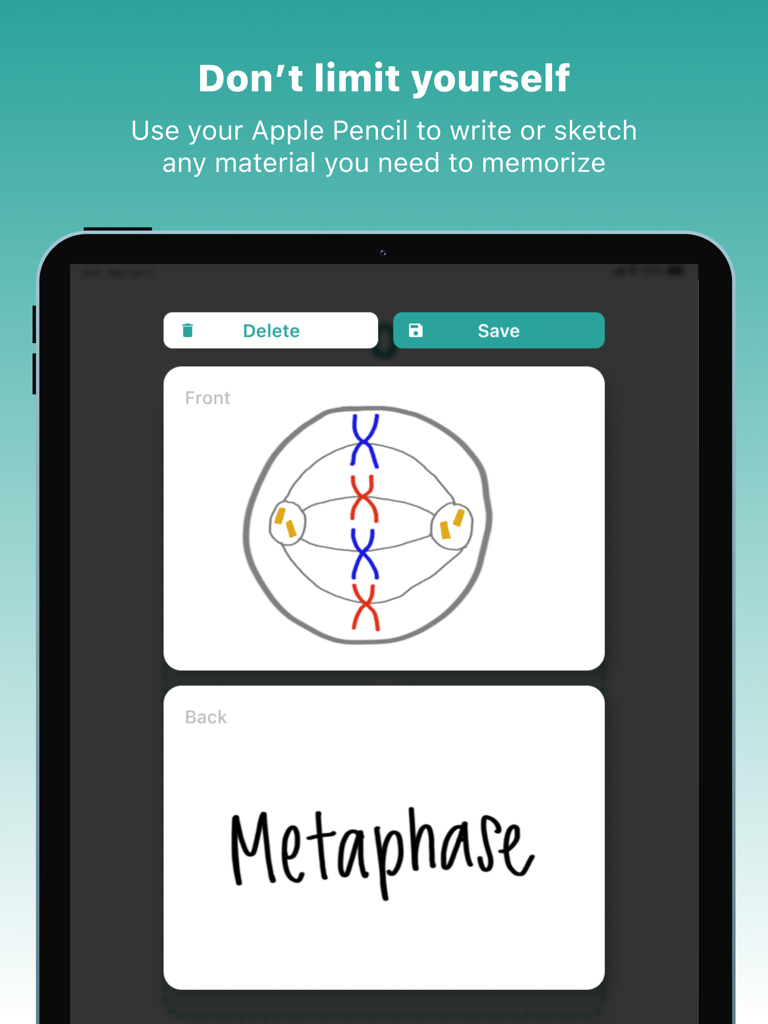 OCTO Flashcards | Handwritten iPad Study with Apple Pencil