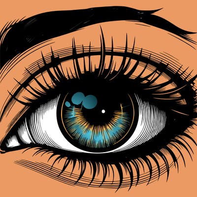 realistic eye