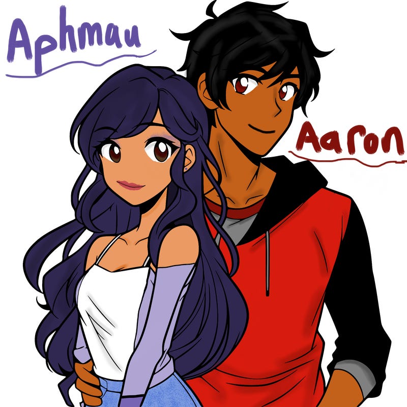 aphmau and aaron
