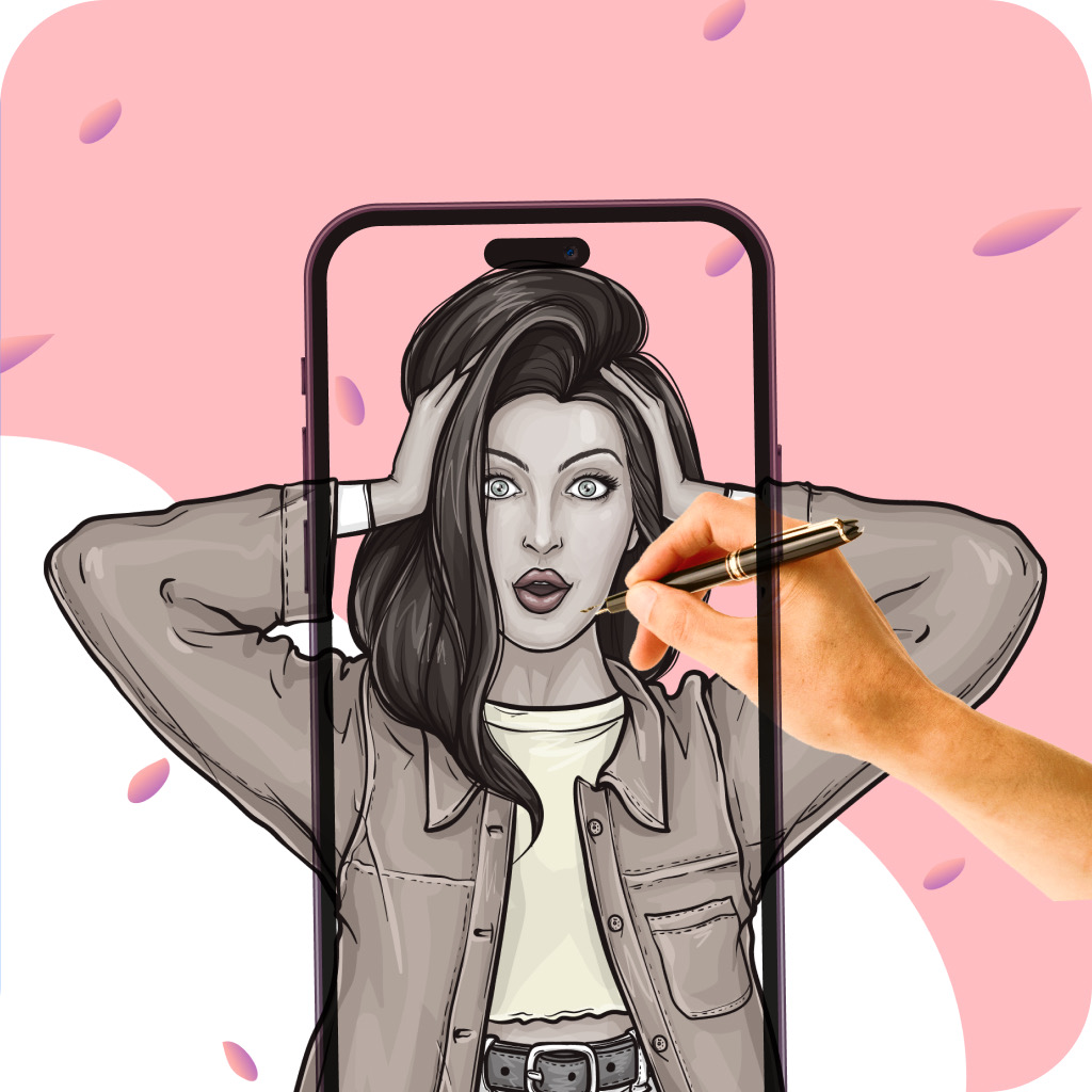 AR Drawing: Draw To Trace Art - Graphics & Design App | MWM