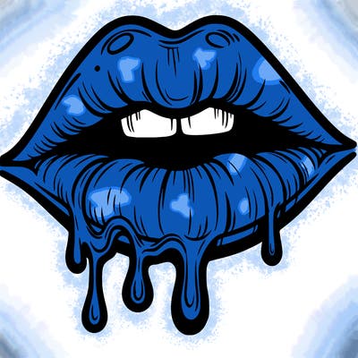 lips that look realistic and drip