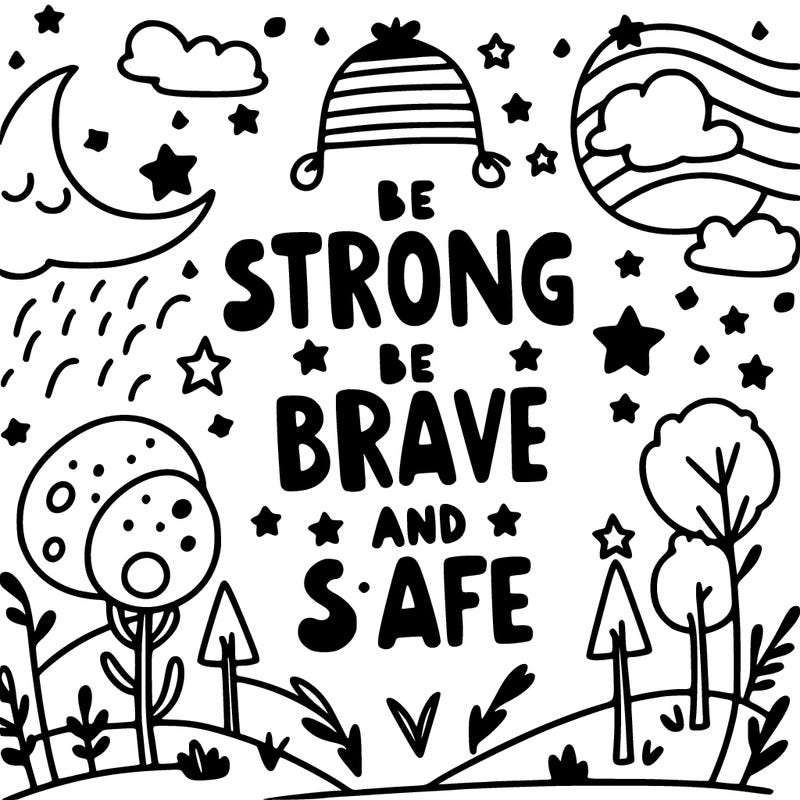 be strong be brave and be safe
