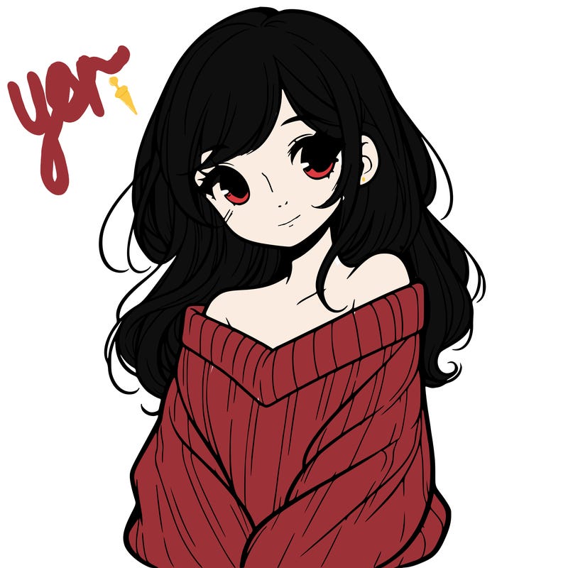 shy pretty girl wearing a sweater that is falling off one shoulder portrait