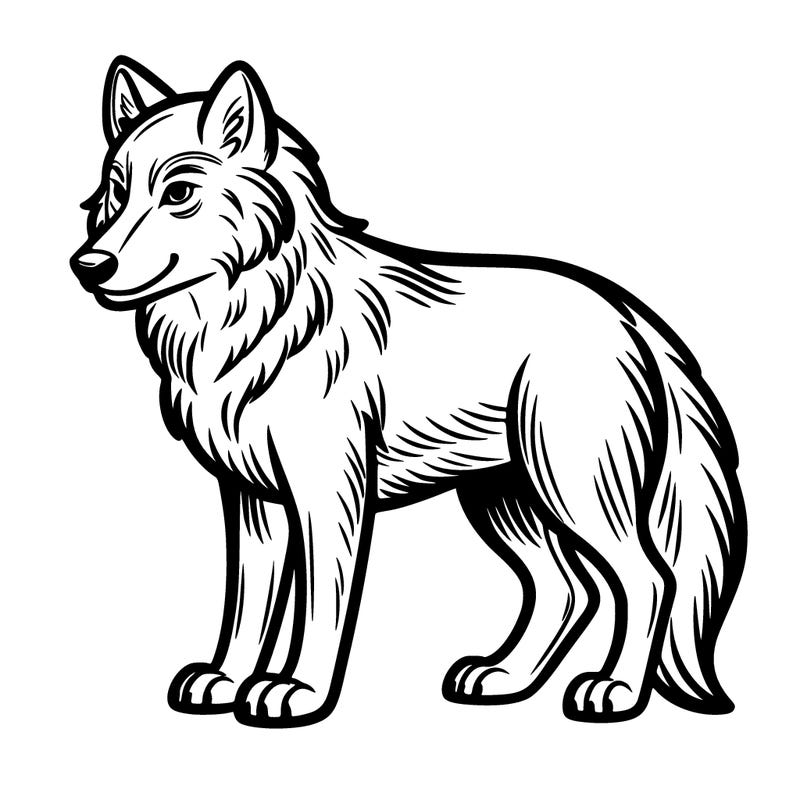 a wolf