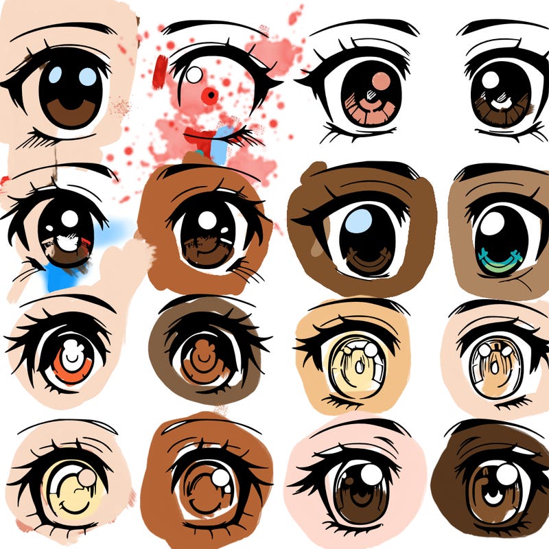 anime eyes