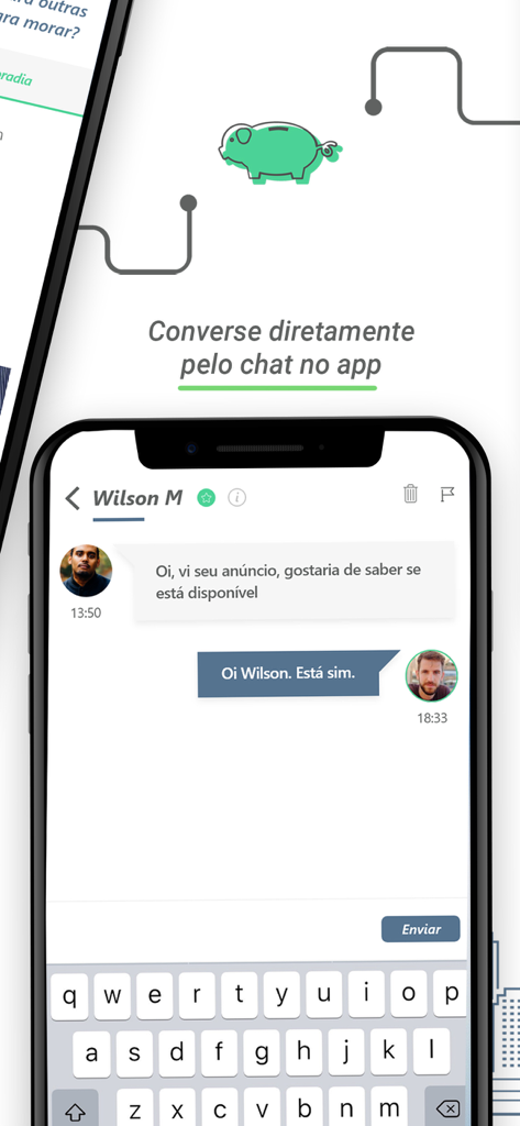 WebQuarto - WebQuartoアプリ内チャットインターフェース、ルームメイト間のコミュニケーション用