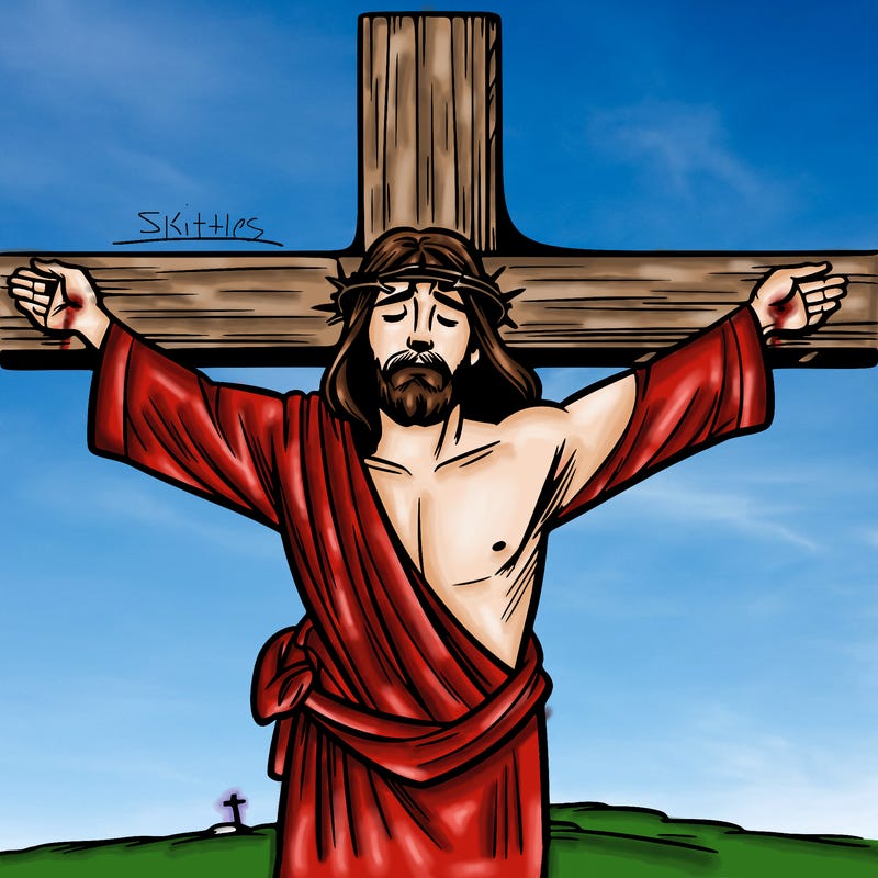 jesus on the cross