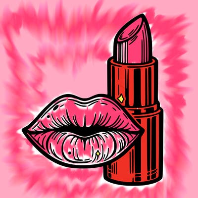 lips and lipstick
