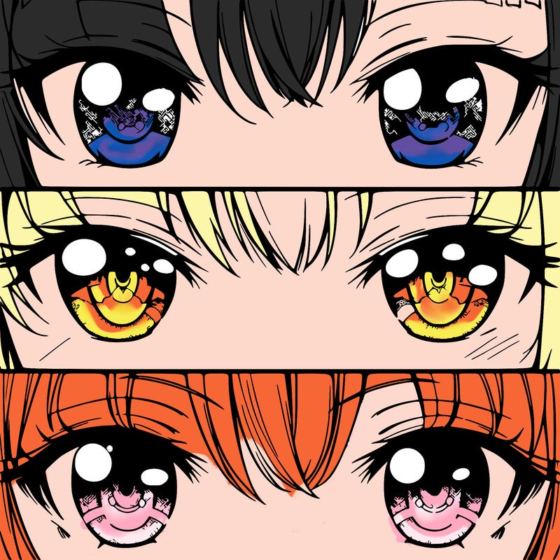 anime eyes