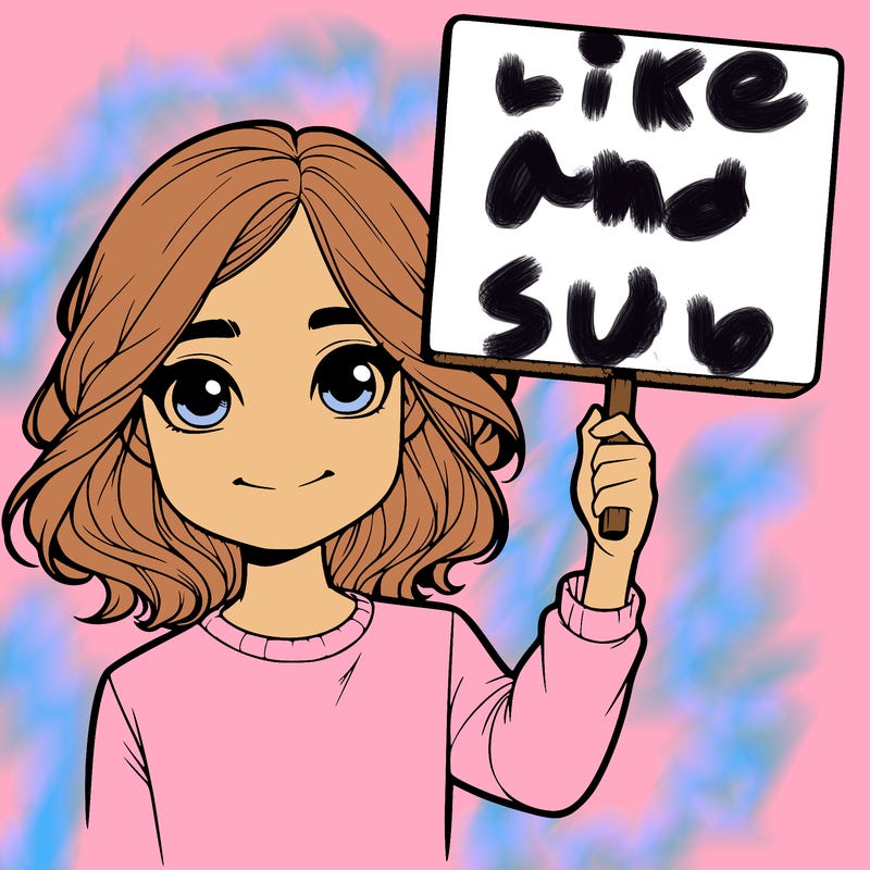 realistic girl holding up a sign