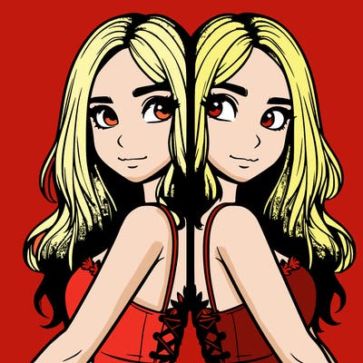 a realistic girl split