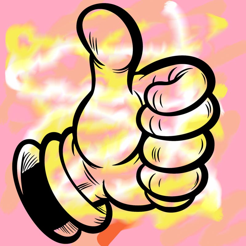 thumbs up