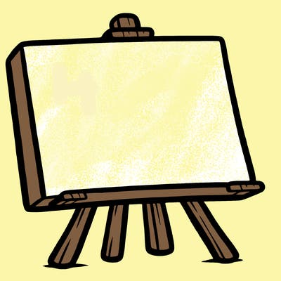 blank canvas