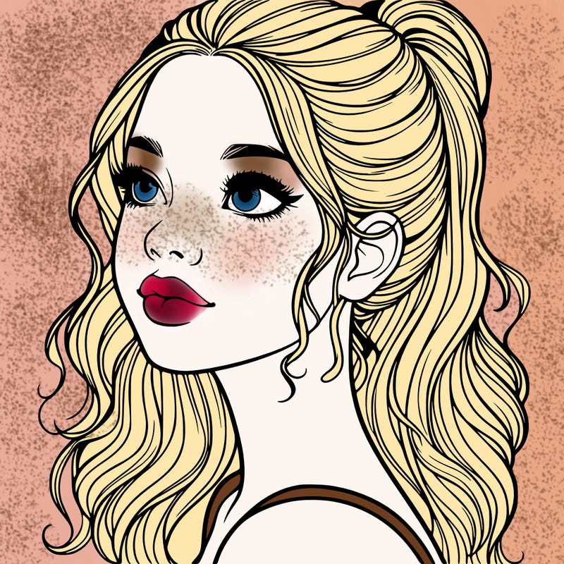 beautiful realistic girl