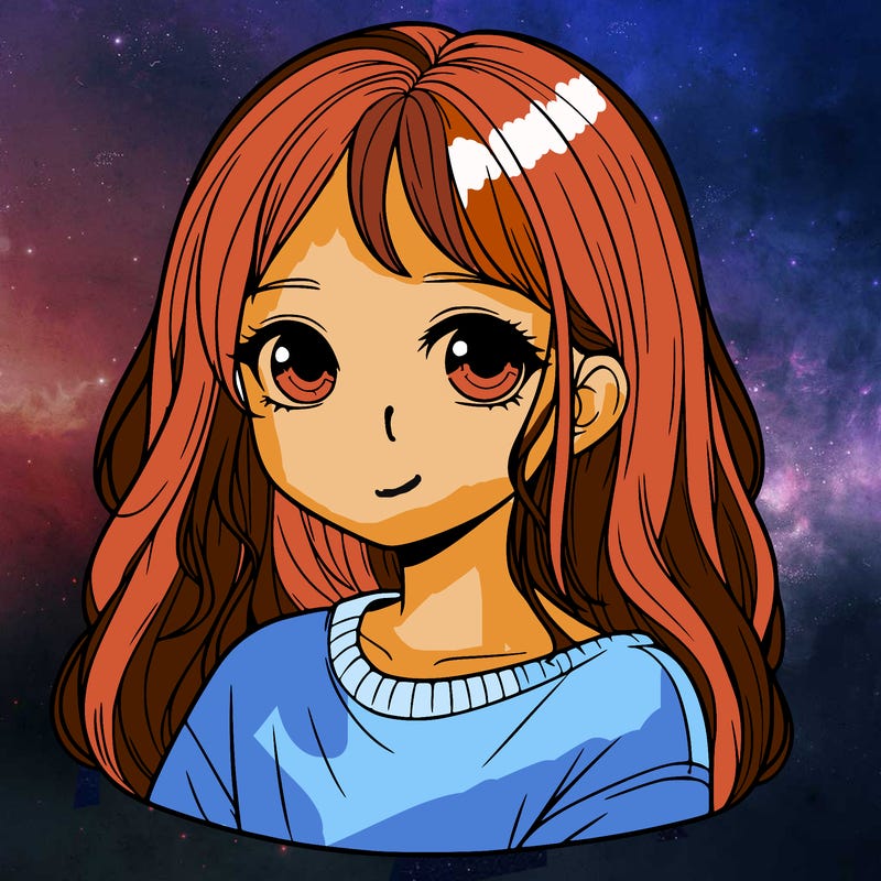 a realistic girl