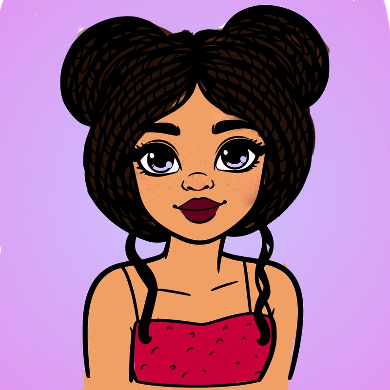 beautiful black girl