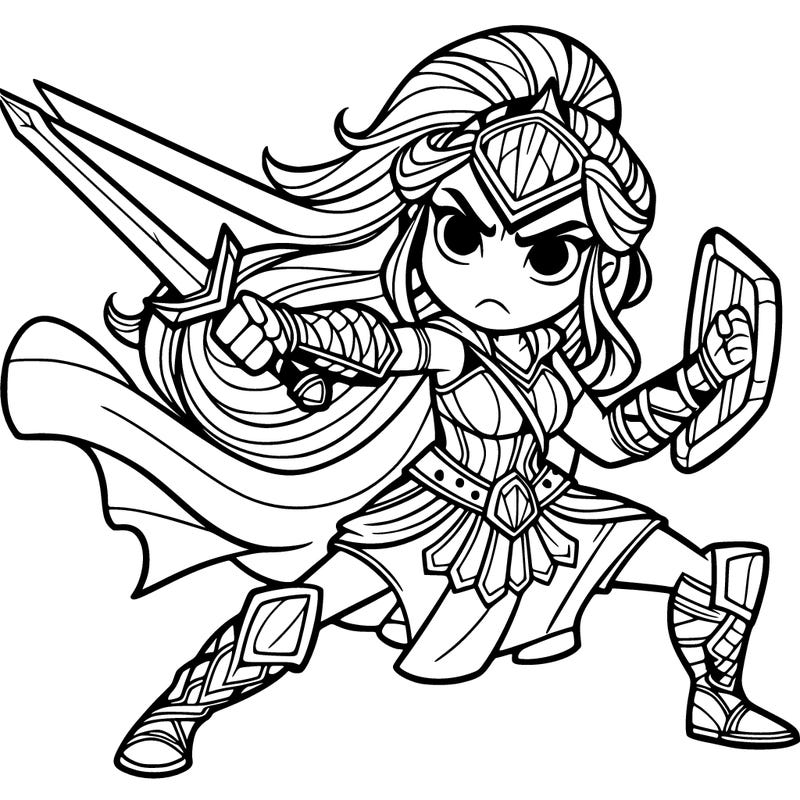 warrior girl