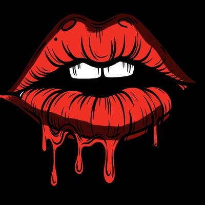 lips that look realistic and drip