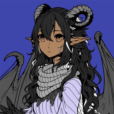 dragon girl realistic fantasy