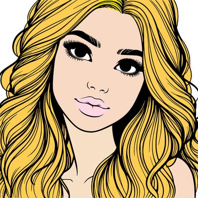 beautiful realistic girl