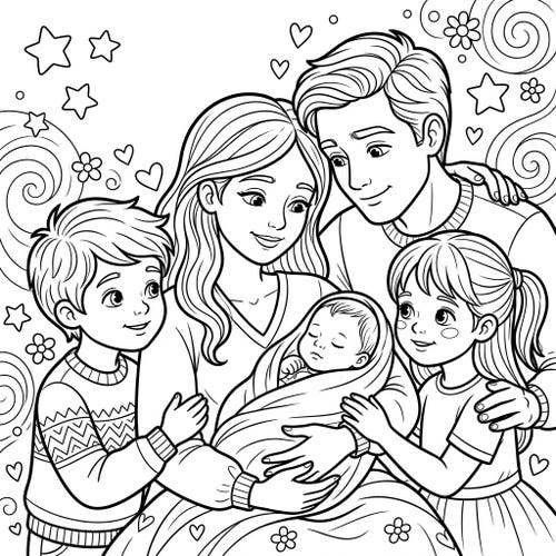 Newborn Family Portraits