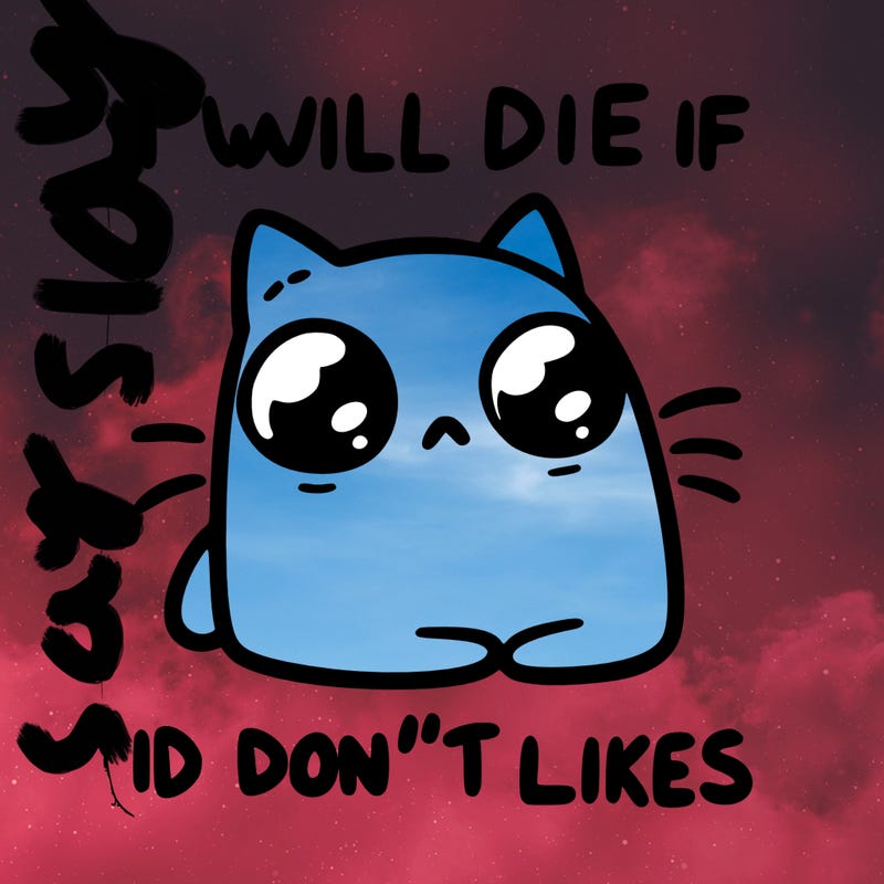 a cat that will die if we don’t get 10 likes