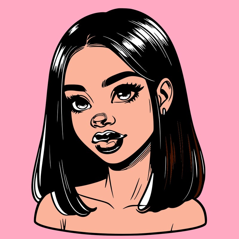 realistic black girl