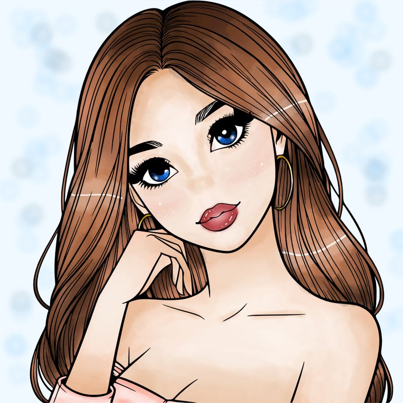 beautiful realistic girl